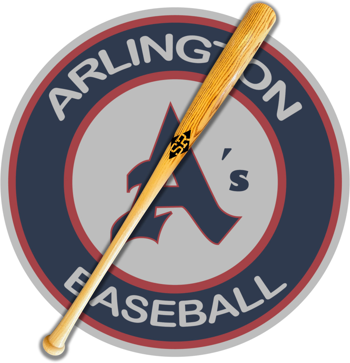 Arlington A's Bat - ASH