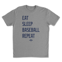 Eat Sleep Baseball Tee